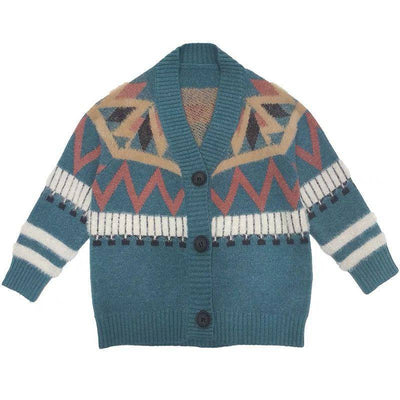 Suéter Infantil Estilo Coreano con Detalles en Hilo - Image 3