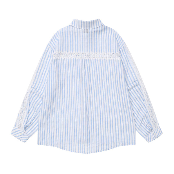 Camisa Suelta de Manga Larga Unisex