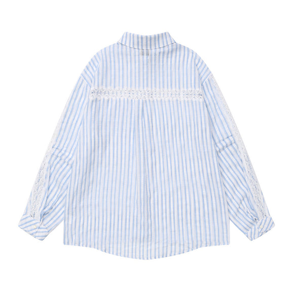 Camisa Suelta de Manga Larga Unisex