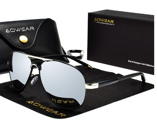 Gafas de Sol Piloto para Hombre - Marco Grande Viaje - Image 4