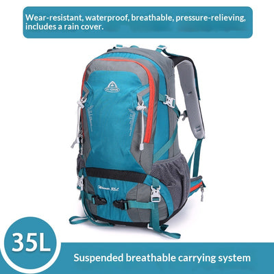 Mochila de Senderismo 35L Ultra Ligera - Tela Oxford Resistente Unisex - Image 9