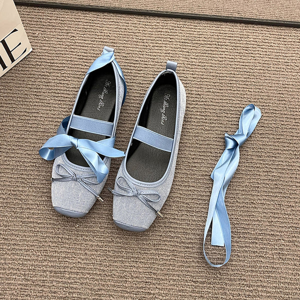 Zapatillas de Ballet Azul Profesionales