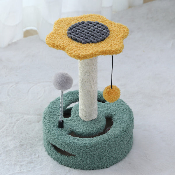 Árbol Rascador Multifuncional para Gatos con Juguete Interactivo - Image 3