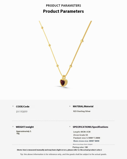 Collar de Plata Esterlina S925 para Mujer con Diseño de Corazones - Image 14