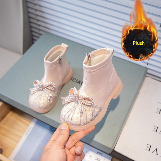 Botitas Infantiles con Strass y Suela Suave - Image 8