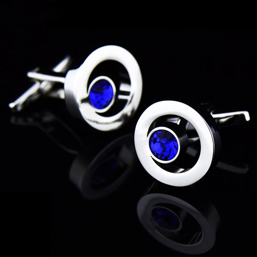 Gemelos de Camisa con Cristal Zirconia para Hombre - Image 7