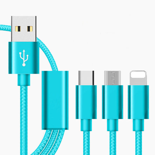 Cable de Carga Tres en Uno - Compatible Universal - Image 4
