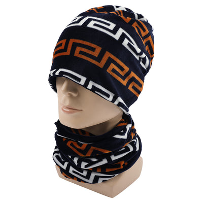 Gorro Tejido de Cuello Alto Espiral - Abrigo Versátil para Exteriores - Image 40
