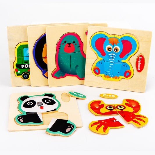 Rompecabezas 3D con Diseños de Dibujos Animados - Image 2