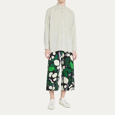 Pantalones Cargo Overol Hip Hop Cintura Alta con Pliegues y Estampado