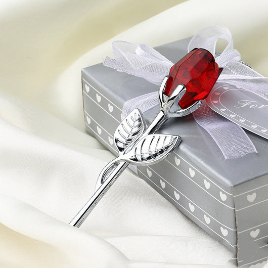 Rosa de Metal Cristal - Regalo Romántico para San Valentín y Bodas - Image 48