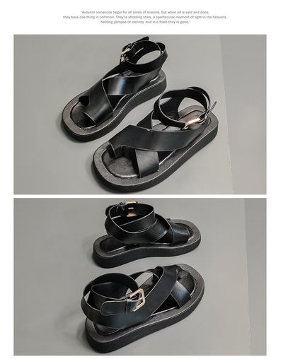 Sandalias Romanas Hada con Suela Gruesa para Mujer - Image 17