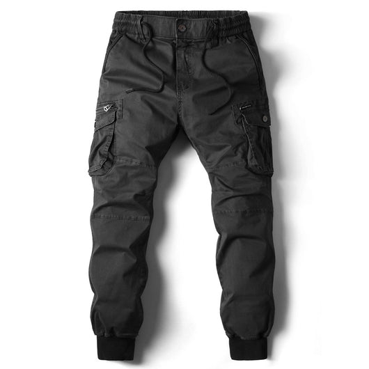 Pantalones de Trabajo Slim Fit Multibolsillos para Hombre - Image 9