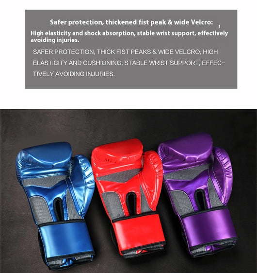 Guantes de Boxeo Profesional Unisex para Entrenamiento y Combate - Image 18