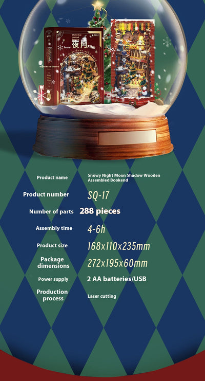 Estantería Decorativa de Madera Armable para Escritorio - Image 12