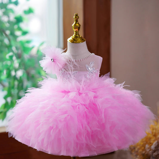 Vestido Princesa Niña sin Mangas Versátil y Elegante