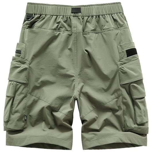 Pantalones Casuales Holgados con Múltiples Bolsillos para Hombre - Image 3