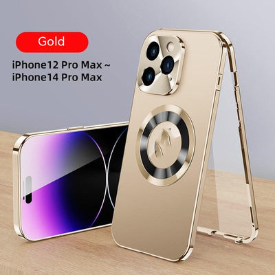 Funda Magnética de Cristal y Metal para Smartphone - Protección Total Antigolpes - Image 6
