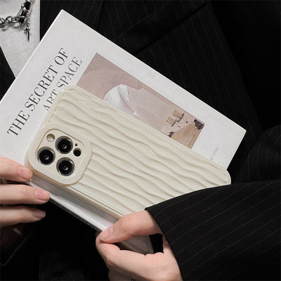 Funda Protectora Blanca Corrugada para Celular - Image 8