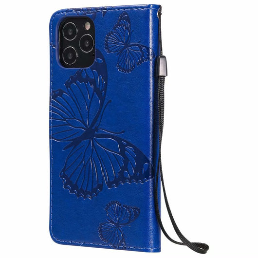 Funda de Cuero para Teléfono con Mariposa Prensada - Image 50