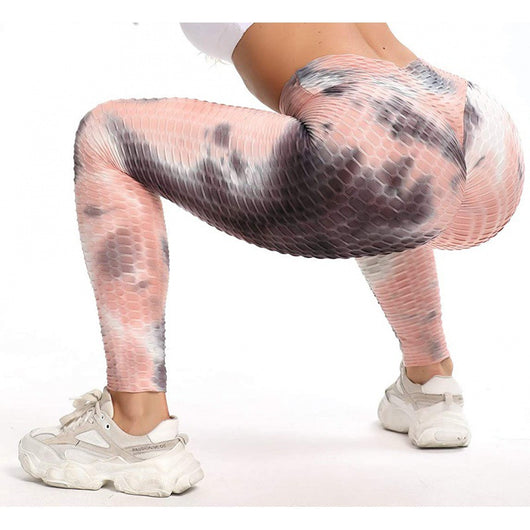 Pantalones Yoga Bubble con Jacquard Tie-Dye para Mujer - Image 7