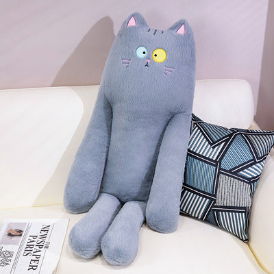 Almohada Gato Alargada para Dormir - Peluche de Apoyo para Piernas Tamaño Grande - Image 6