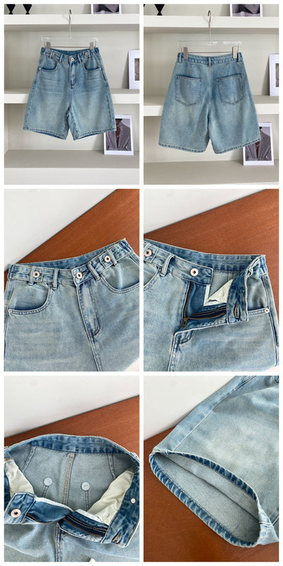 Shorts Denim Retro Casual para Mujer - Image 22