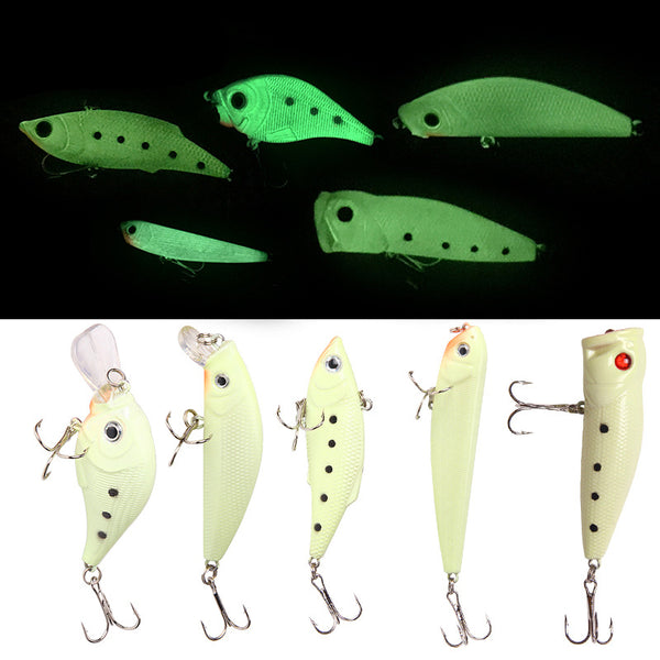 Carnada Luminosa para Pesca Nocturna de Lubina con Luz LED