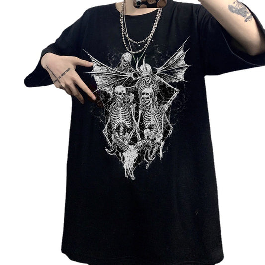 Camiseta Hip Hop Unisex con Estampado Europeo - Image 2