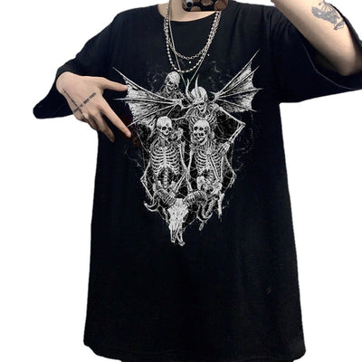 Camiseta Hip Hop Unisex con Estampado Europeo - Image 2
