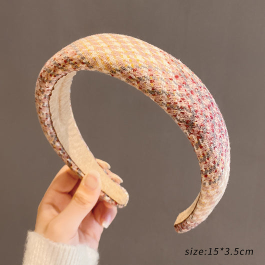 Diadema de Felpa Estilo Retro Francés para Mujer - Image 26