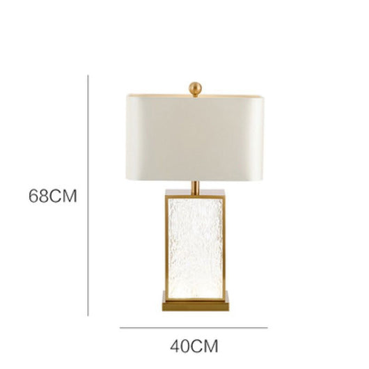 Lámpara de Mesita Cristal Artística para Dormitorio - Image 5