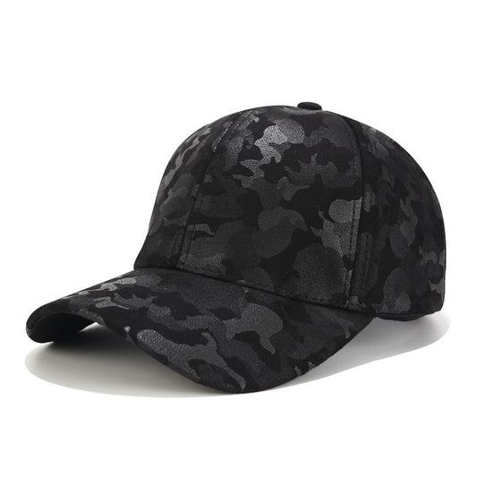 Gorra de Béisbol Camuflaje en Ante - Diseño Minimalista - Image 2