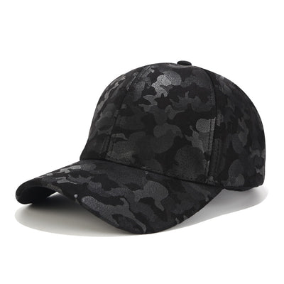 Gorra de Béisbol Camuflaje en Ante - Diseño Minimalista - Image 2