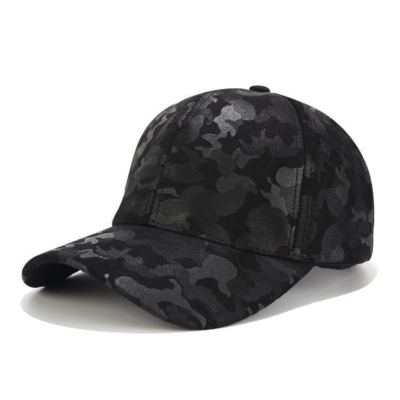 Gorra de Béisbol Camuflaje en Ante - Diseño Minimalista