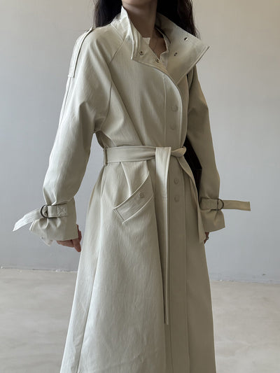 Gabardina de Transición para Mujer - Elegancia Sofisticada en Otoño - Image 16
