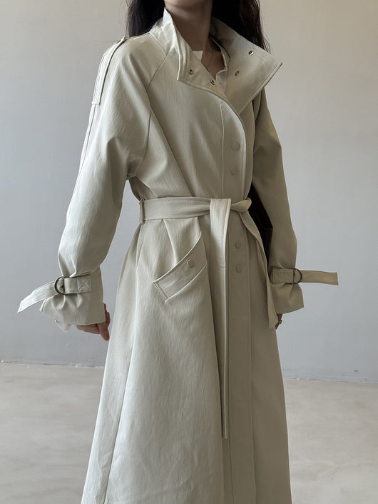 Gabardina de Transición para Mujer - Elegancia Sofisticada en Otoño - Image 16