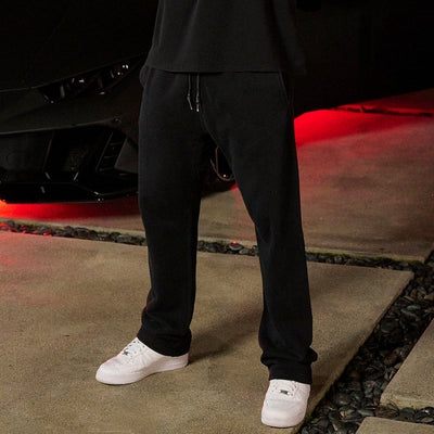 Pantalones Deportivos de Algodón para Hombre - Corte Recto Amplio y Cómodo - Image 11
