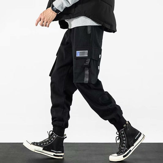 Pantalones Harem Corte Suelto Estilo Harlan para Hombre - Image 2