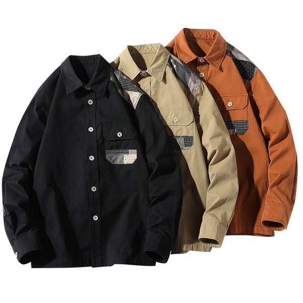 Ropa Casual Retro para Adolescentes - Estilo Workwear Urbano