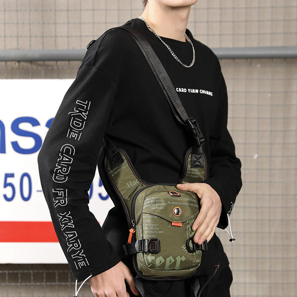Bolsa Pecho Multifuncional con Correa Ajustable - Estilo Urbano