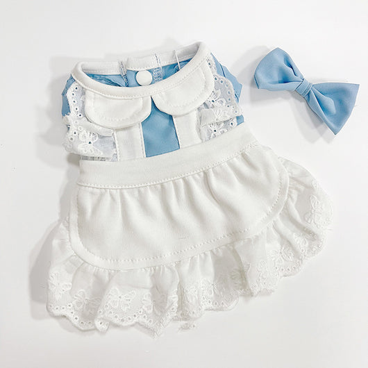 Vestido de Encaje Elegante para Mascotas - Ropa para Perros y Gatos Pequeños - Image 5