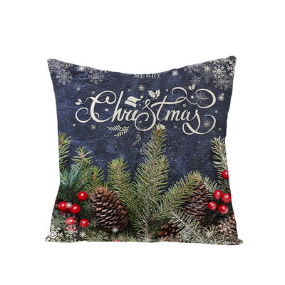 Funda de Almohada Navideña con Estampado Digital de Dibujos - Image 29