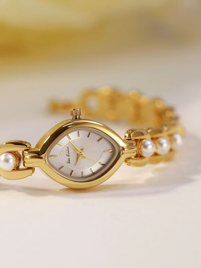 Reloj Elegante para Mujer con Perlas Simuladas - Diseño Lujo Clásico - Image 25