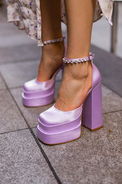 Tacones Plataforma 14cm con Brillantes Cristal - Image 29