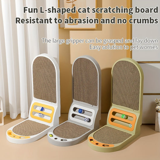 Rascador Vertical en L para Gatos - Tabla Resistente y Duradera - Image 3