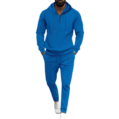 Conjunto Deportivo Dos Piezas con Sudadera Texturizada y Pantalón Largo - Image 6