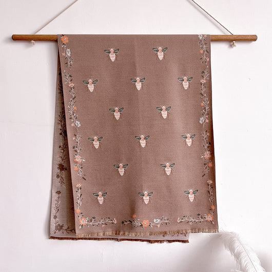 Chal de Cachemira Retro Tejido para Mujer - Abrigo Cálido Otoño Invierno - Image 11