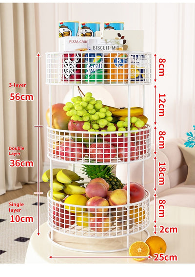 Frutero Decorativo para Sala - Estante Creativo de Diseño Moderno - Image 12
