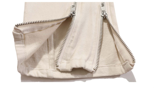 Pantalones Casuales de Forro Polar con Doble Cierre - Corte Tridimensional - Image 8